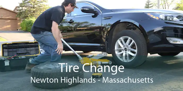 Tire Change Newton Highlands - Massachusetts
