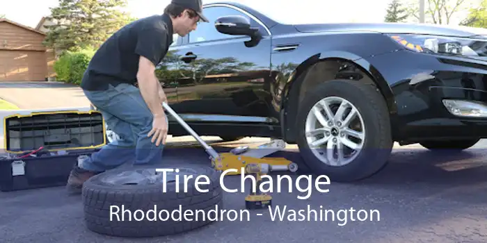 Tire Change Rhododendron - Washington