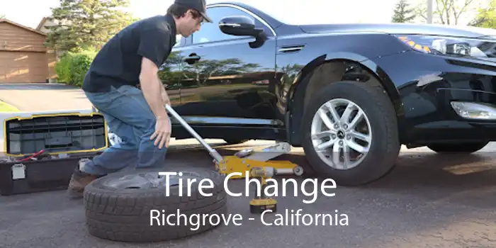 Tire Change Richgrove - California
