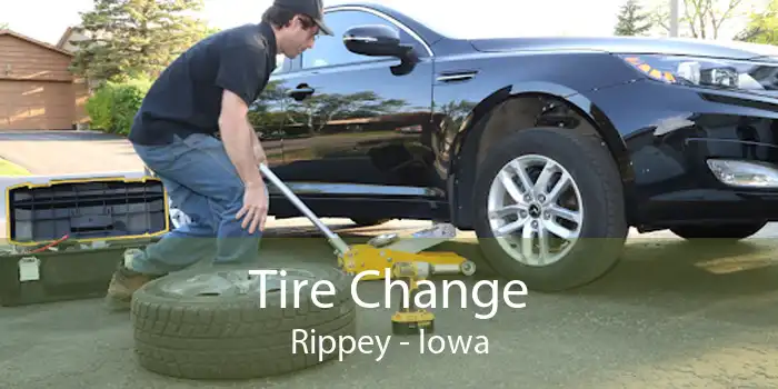 Tire Change Rippey - Iowa