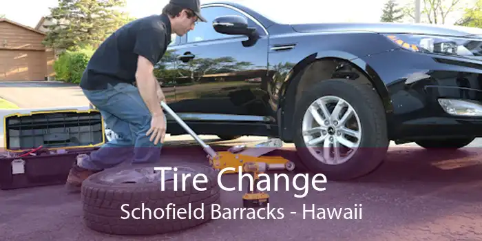 Tire Change Schofield Barracks - Hawaii