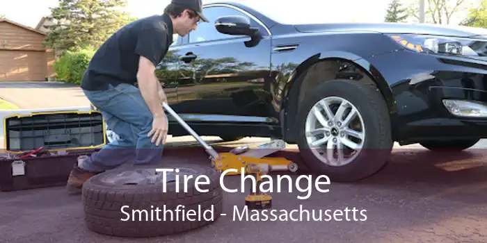 Tire Change Smithfield - Massachusetts