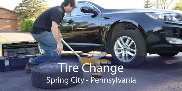 Tire Change Spring City - Pennsylvania