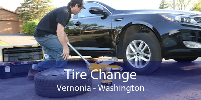 Tire Change Vernonia - Washington