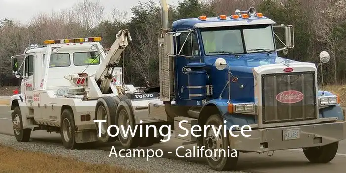 Towing Service Acampo - California