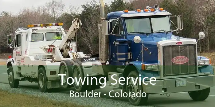 Towing Service Boulder - Colorado