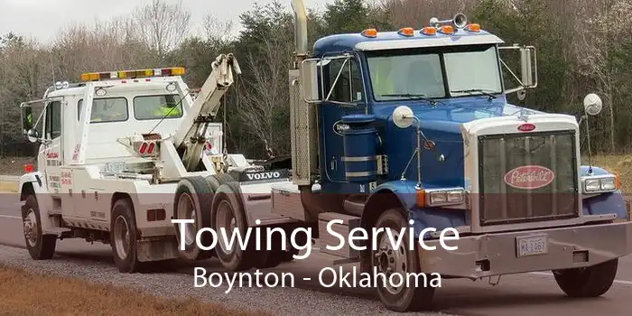 Towing Service Boynton - Oklahoma