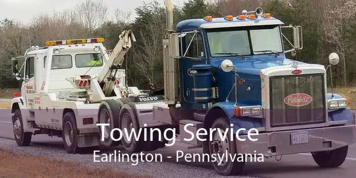 Towing Service Earlington - Pennsylvania