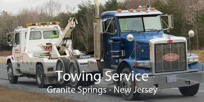 Towing Service Granite Springs - New Jersey