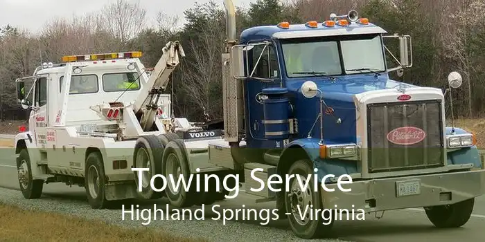 Towing Service Highland Springs - Virginia