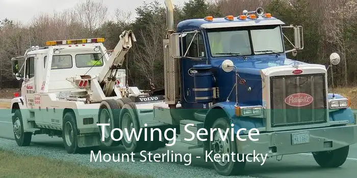 Towing Service Mount Sterling - Kentucky