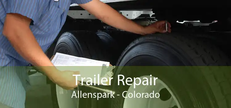 Trailer Repair Allenspark - Colorado