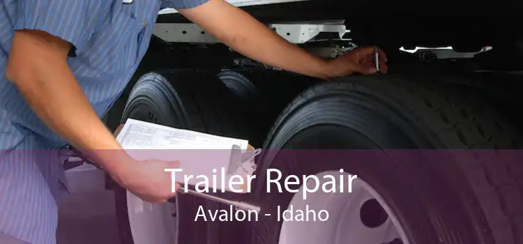 Trailer Repair Avalon - Idaho