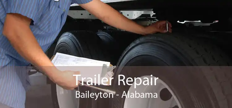 Trailer Repair Baileyton - Alabama