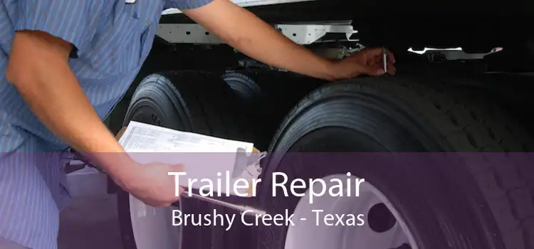 Trailer Repair Brushy Creek - Texas