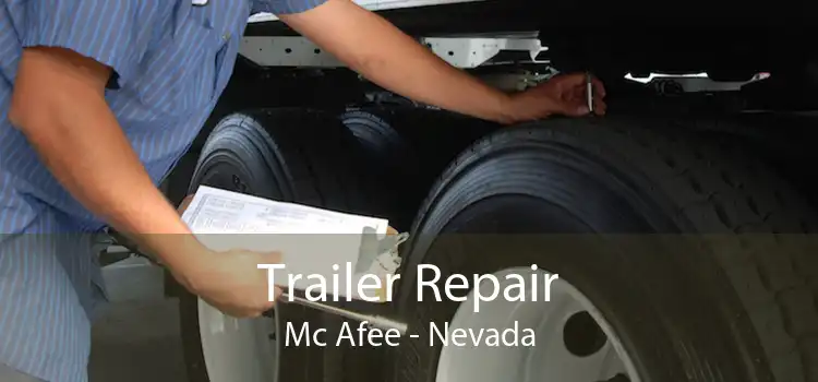Trailer Repair Mc Afee - Nevada