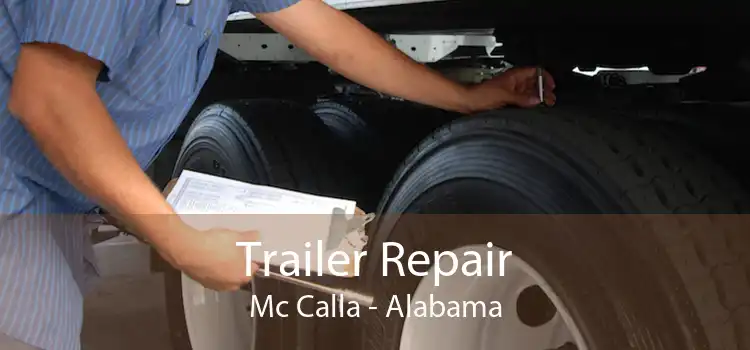 Trailer Repair Mc Calla - Alabama
