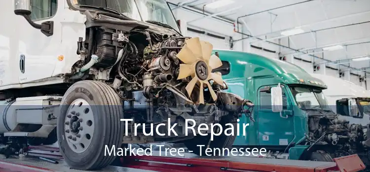 Truck Repair Marked Tree - Tennessee