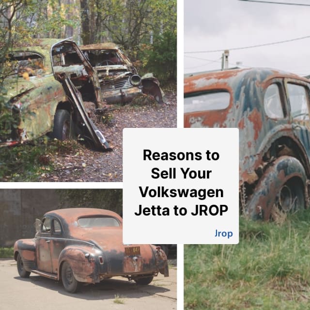 Why Sell Your Junk Volkswagen Jetta Car to Jrop