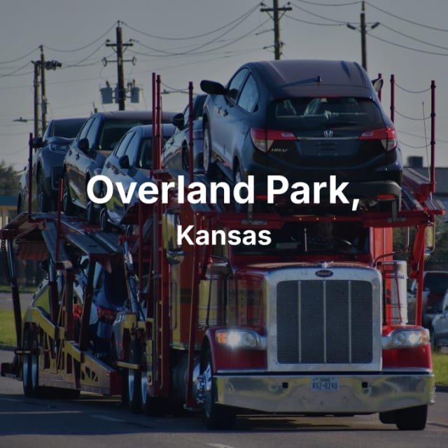Auto Transport Services in Overland Park