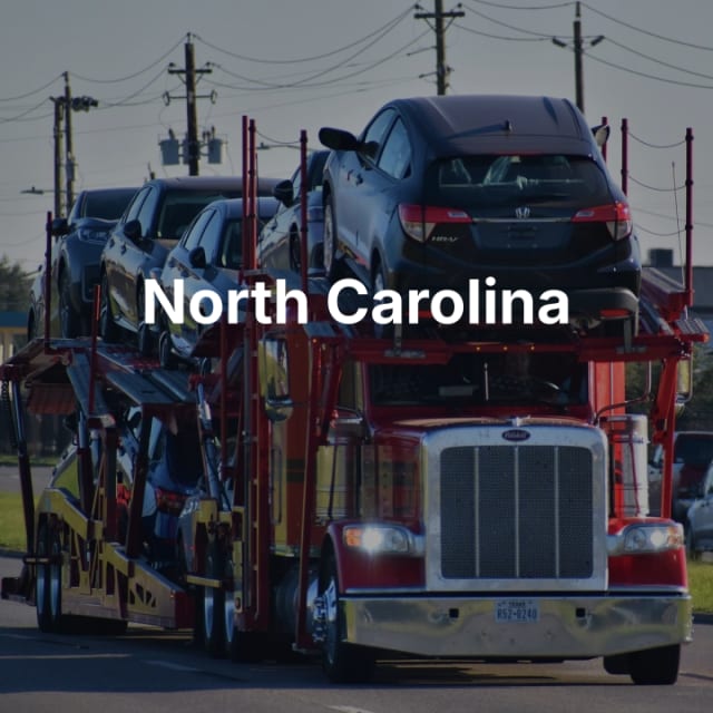 Auto Transport Services in North Carolina