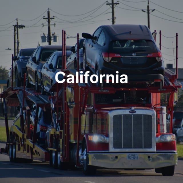 Auto Transport Services in California