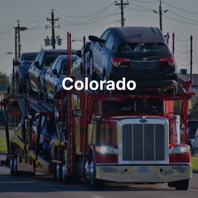 Auto Transport Services in Colorado